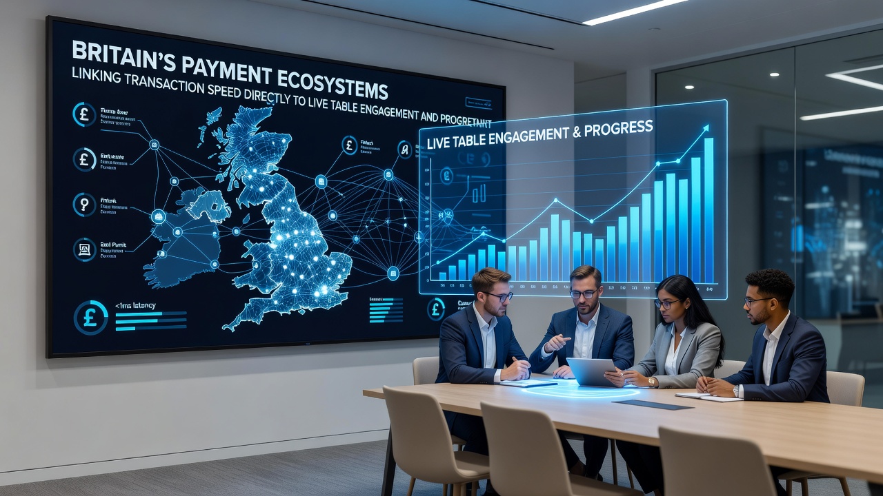 Graph showing correlation between payment processing speed and progressive jackpot growth rates in British gaming platforms