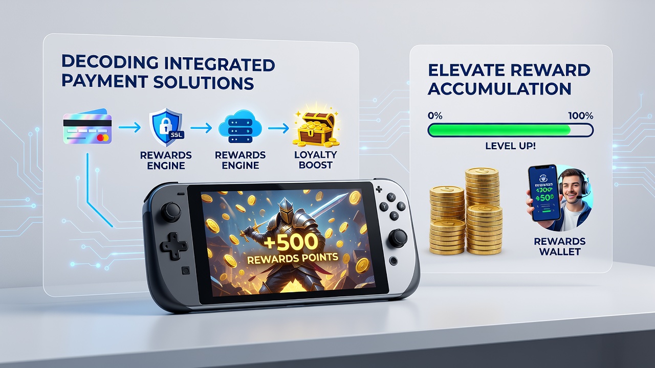 Analytics dashboard displaying reward accumulation metrics tied to payment integration events in mobile games