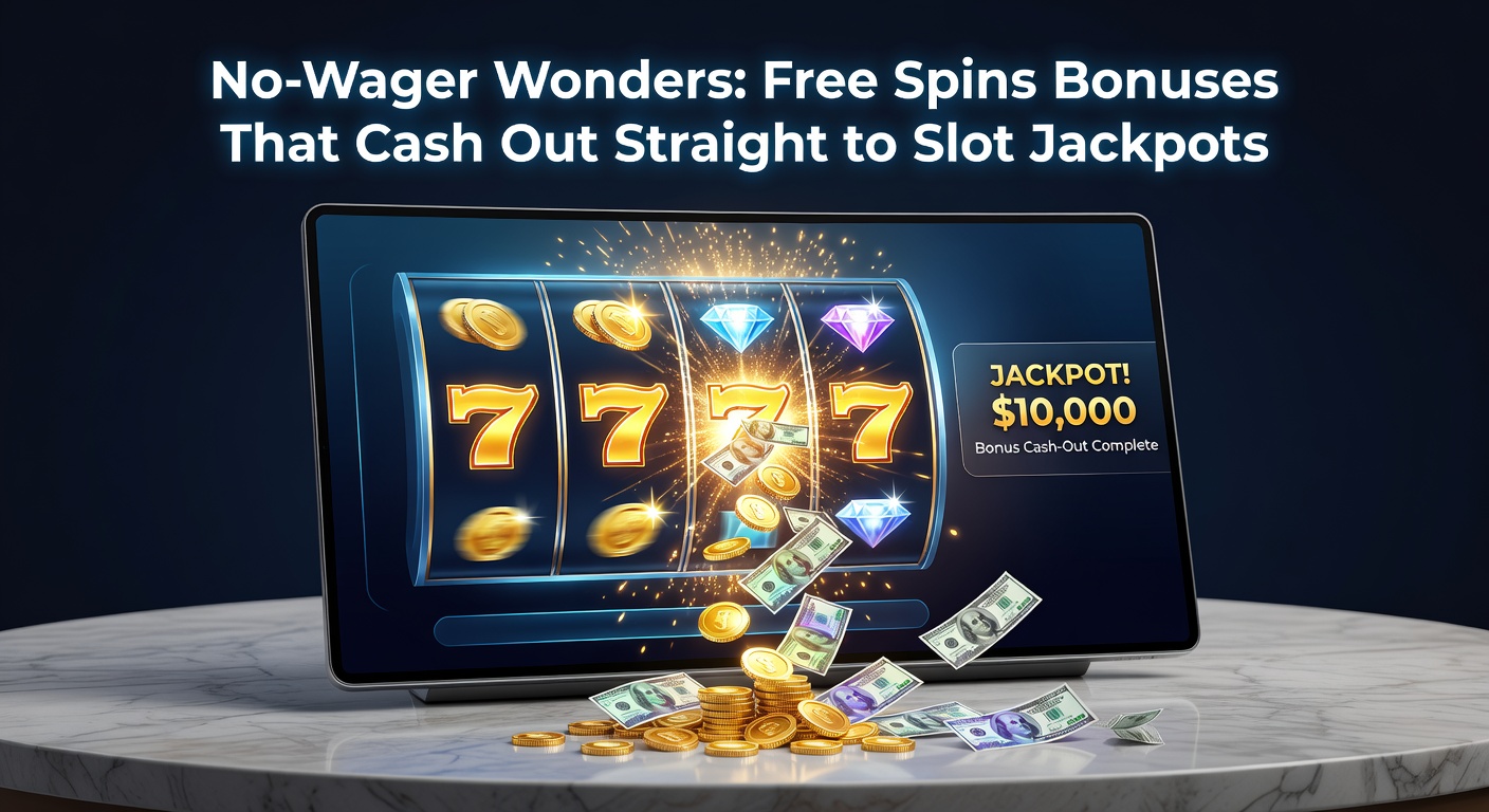 Player celebrating a jackpot win on a mobile slot screen with no-wager free spins overlay and cashout button highlighted