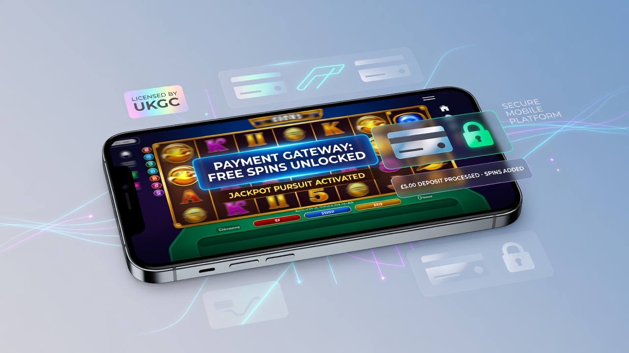 Mobile screen displaying jackpot meter increasing after a gateway-processed deposit during free spins